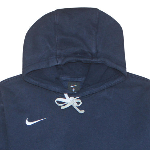 Nike Men's Blue Pullover Hoodie L Sports Fleece Sweatshirt