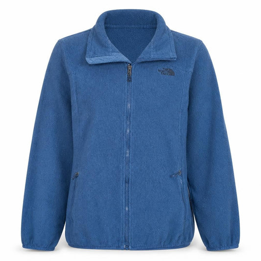 The North Face Womens Blue Fleece Full Zip Sweatshirt XL
