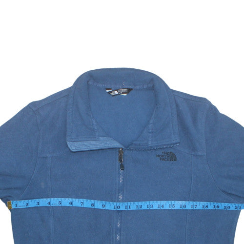 The North Face Womens Blue Fleece Full Zip Sweatshirt XL