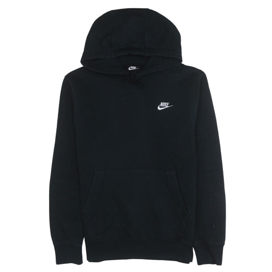 Nike Men's Black Small Pullover Hoodie Sweatshirt with Logo