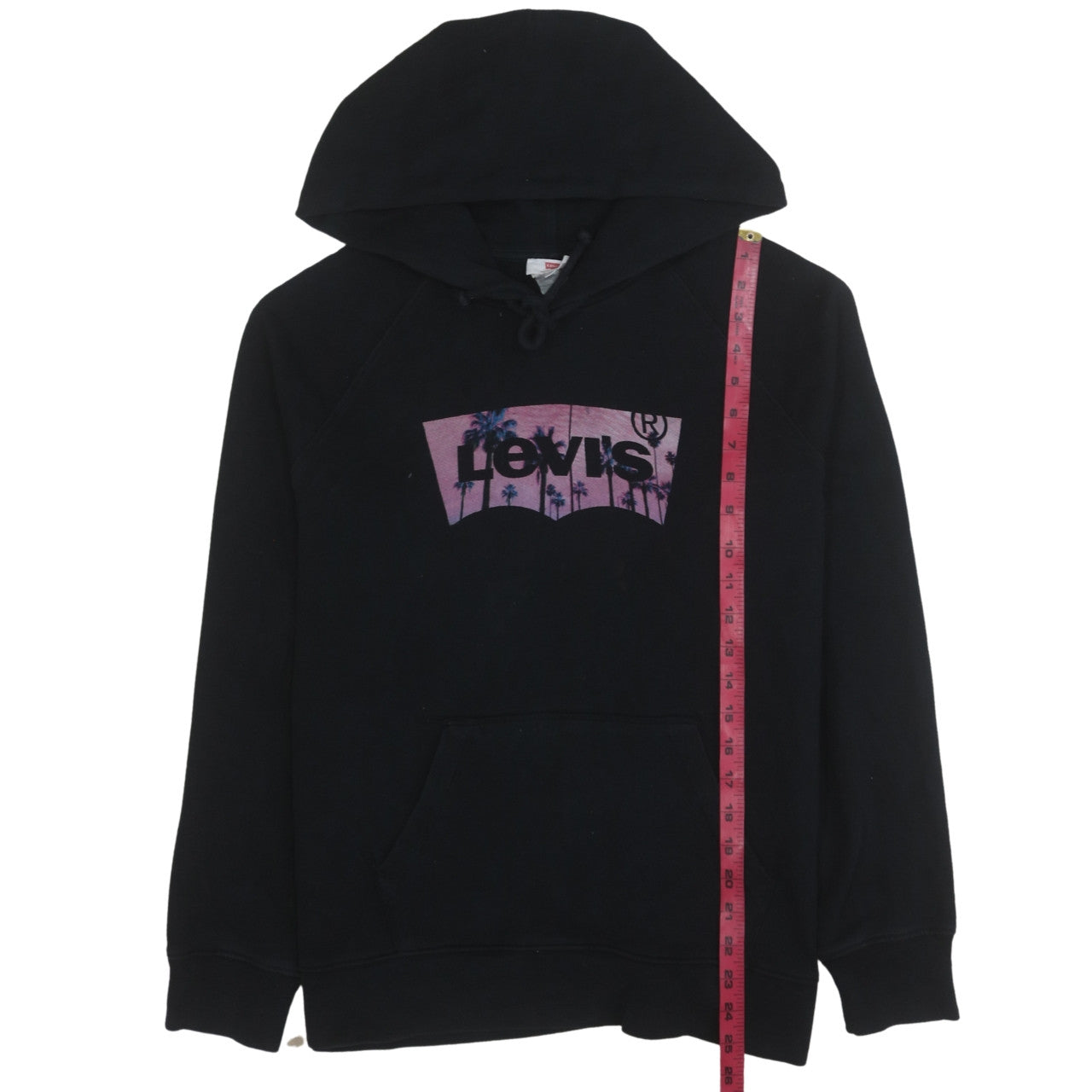 Levi's Men's Black M Pullover Hoodie Graphic Logo Sweatshirt