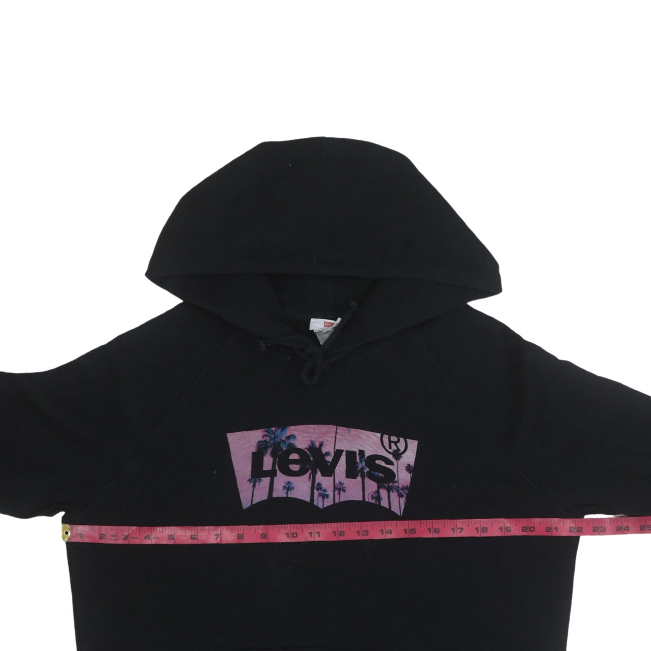Levi's Men's Black M Pullover Hoodie Graphic Logo Sweatshirt