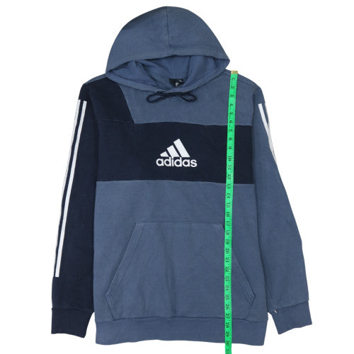 Adidas Men’s Blue XL Pullover Hoodie Fleece Sportswear