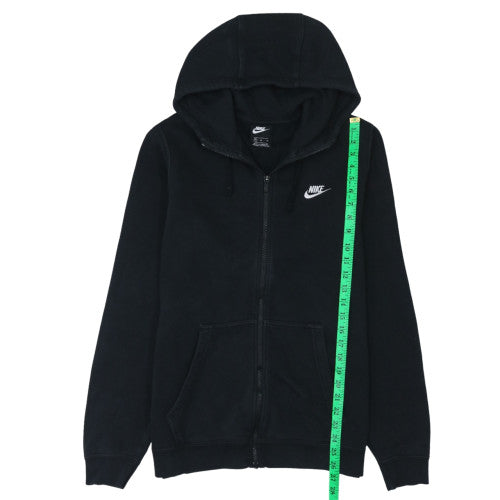 Nike Men's Black Full Zip Fleece Hoodie Size M