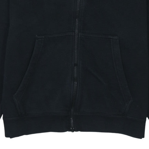 Nike Men's Black Full Zip Fleece Hoodie Size M