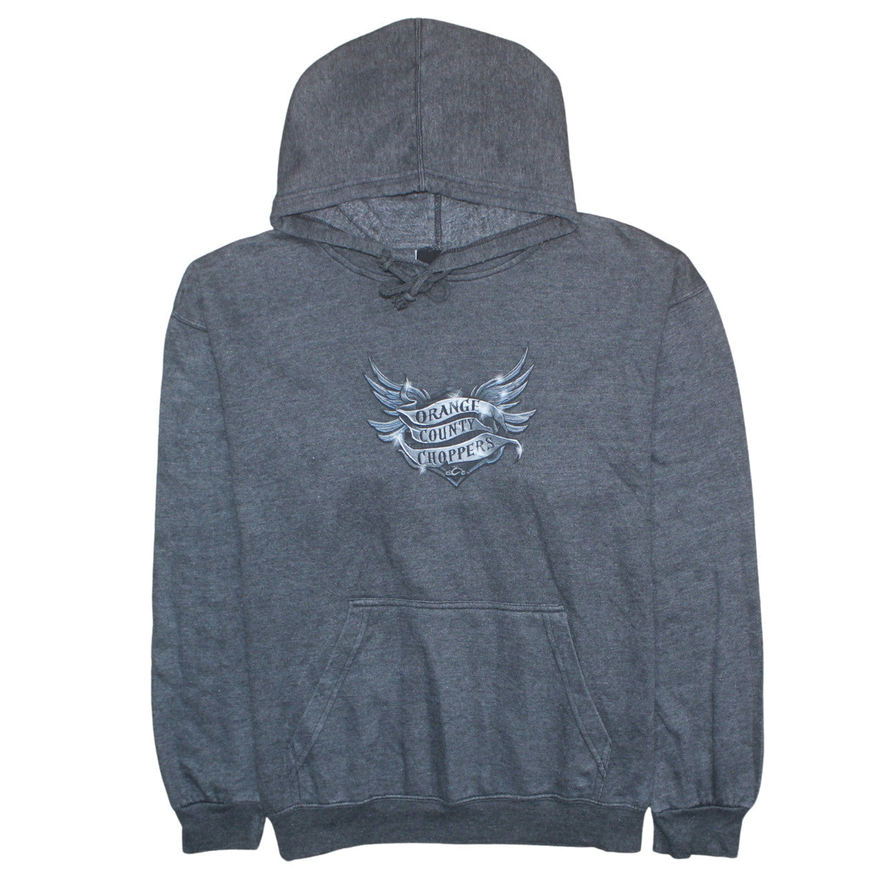 Orange County Choppers Men's Grey L Pullover Hoodie Motorcycle Graphic