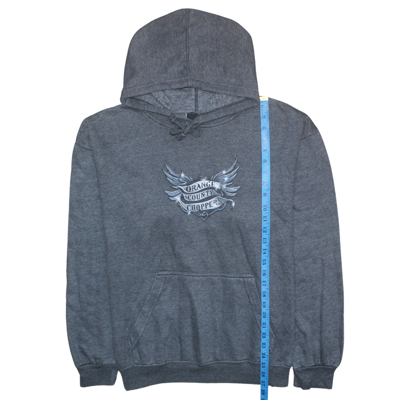Orange County Choppers Men's Grey L Pullover Hoodie Motorcycle Graphic