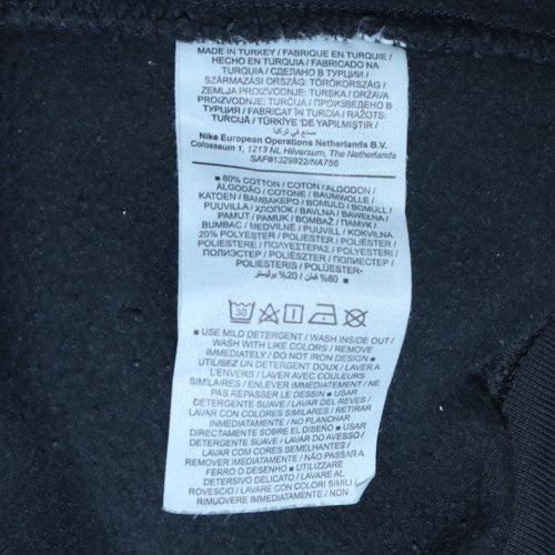 Nike Men's Black 2XL Pullover Crew Neck Fleece Sweatshirt