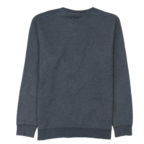 Under Armour Men's Grey ColdGear Fitted Sweatshirt Medium