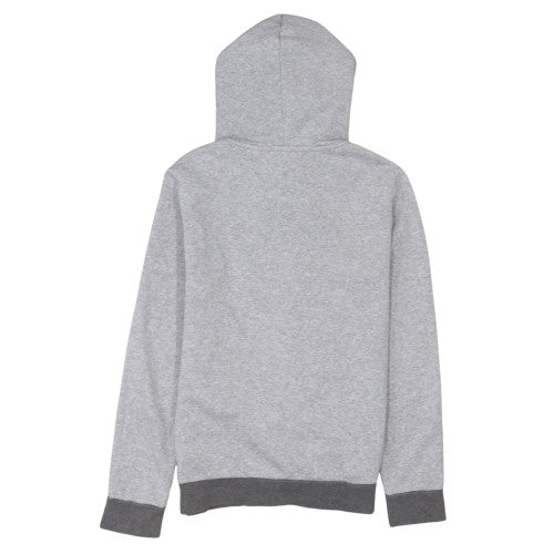 Adidas Womens Grey Pullover Hoodie Small Cotton Blend Casual