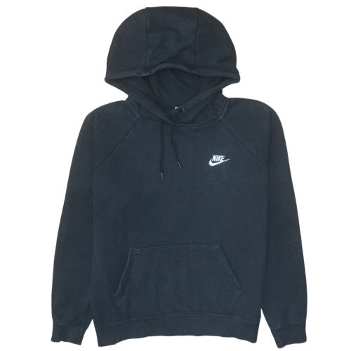Nike Men's Black Pullover Hoodie Size M Fleece Sweatshirt