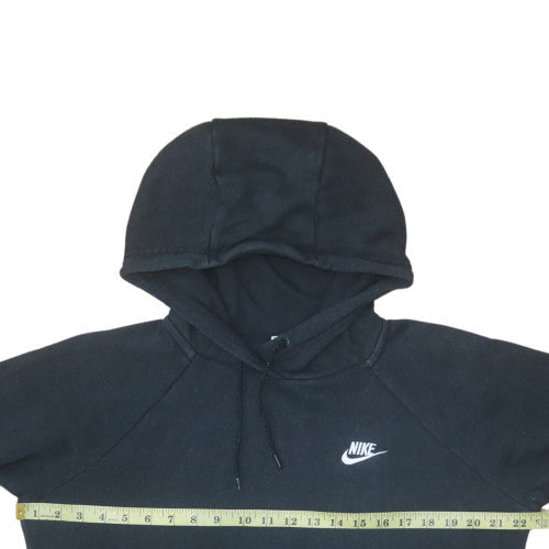 Nike Men's Black Pullover Hoodie Size M Fleece Sweatshirt