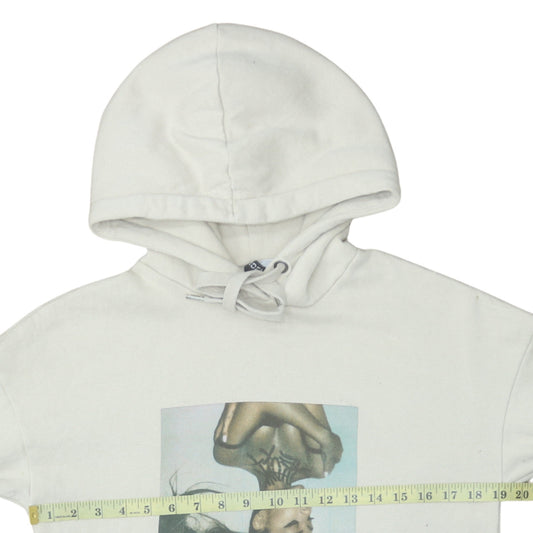 Ariana Grande Women Beige Long Sleeve Pullover Hoodie Dress Size M