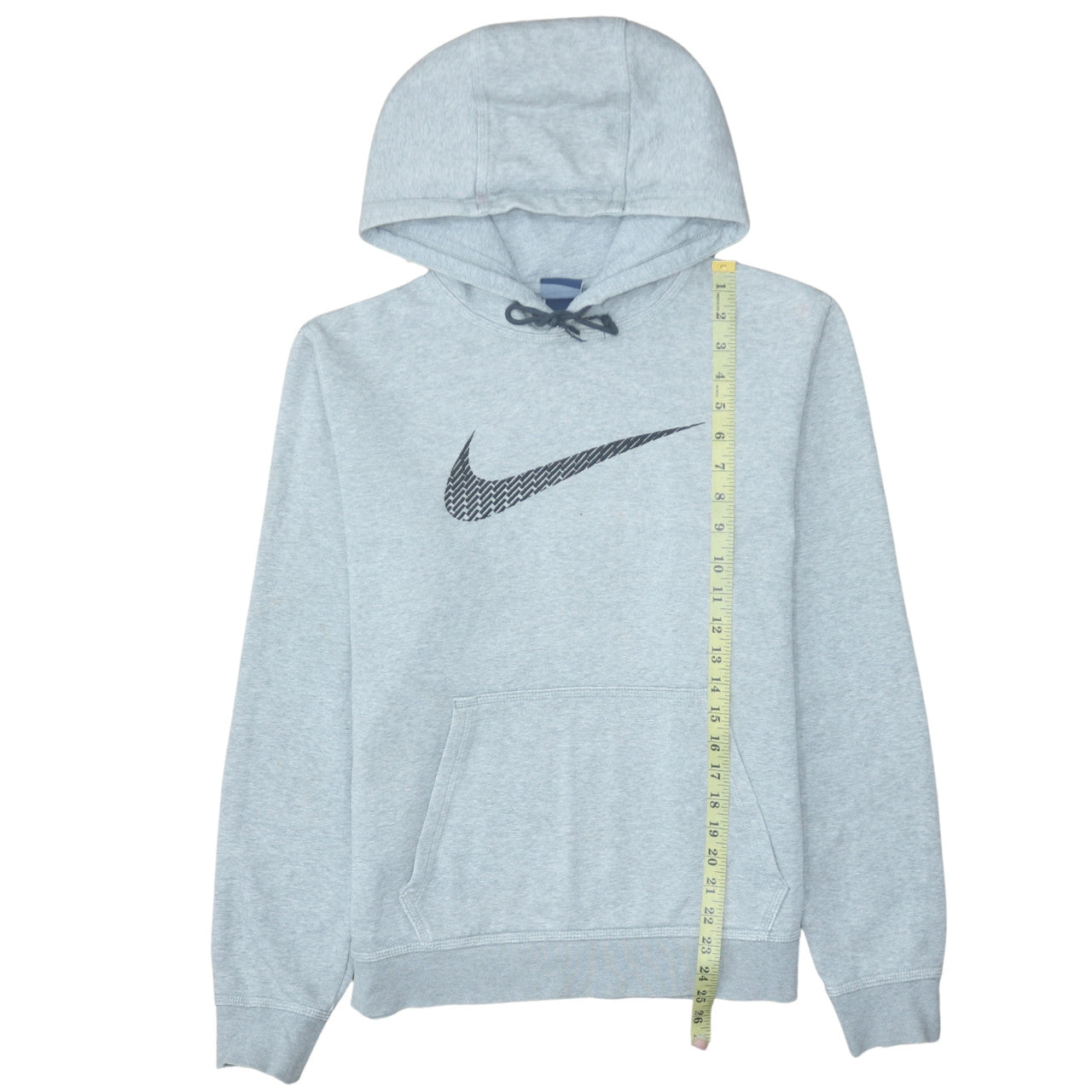 Nike Men's Grey Pullover Hoodie Medium Graphic Sportswear