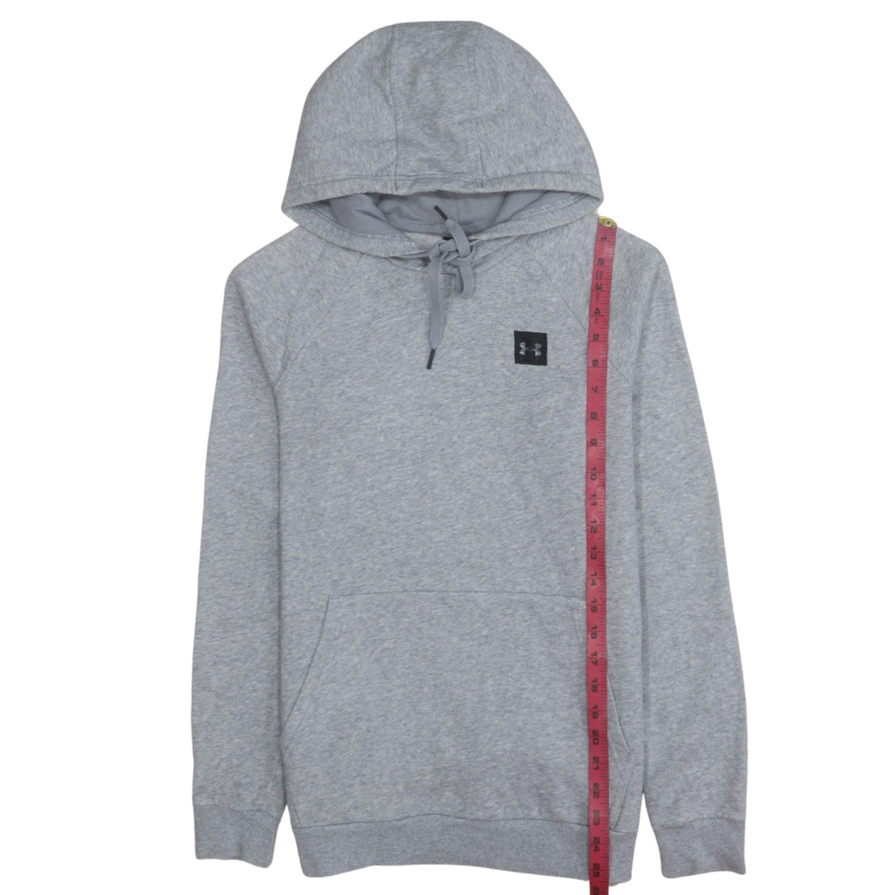 Under Armour Mens Grey Pullover Hoodie Size S Regular Fit