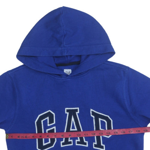 GAP Kids Boys Blue Pullover Hoodie XXL 14 Years Cotton Blend Classic
