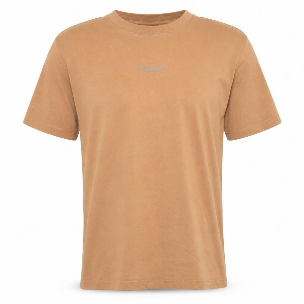 G-Star RAW Men's Beige Cotton Crew Neck Short Sleeve T-Shirt M