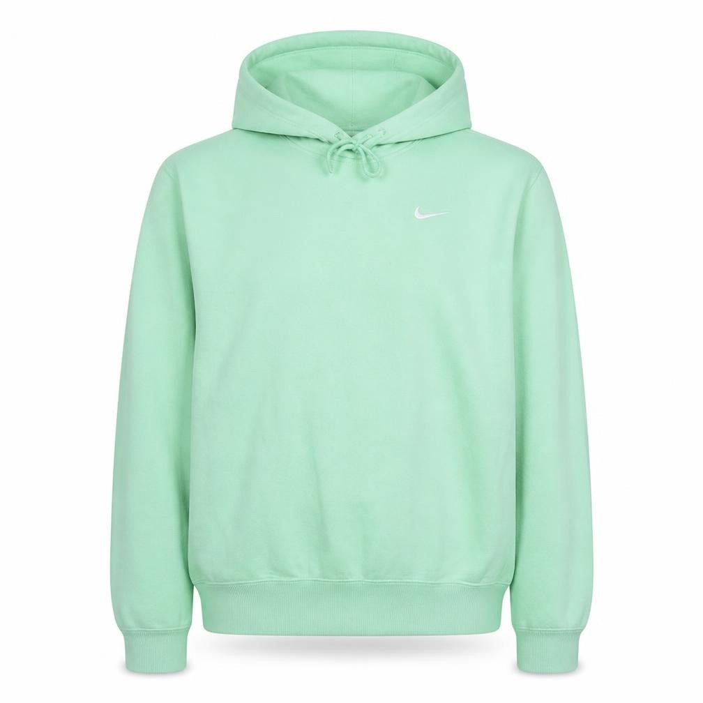 Nike Men's Green Pullover Hoodie M Regular Fit Fleece