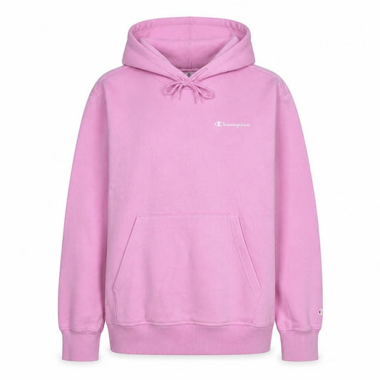 Champion Womens Pink Pullover Hoodie Small Cotton Blend Casual