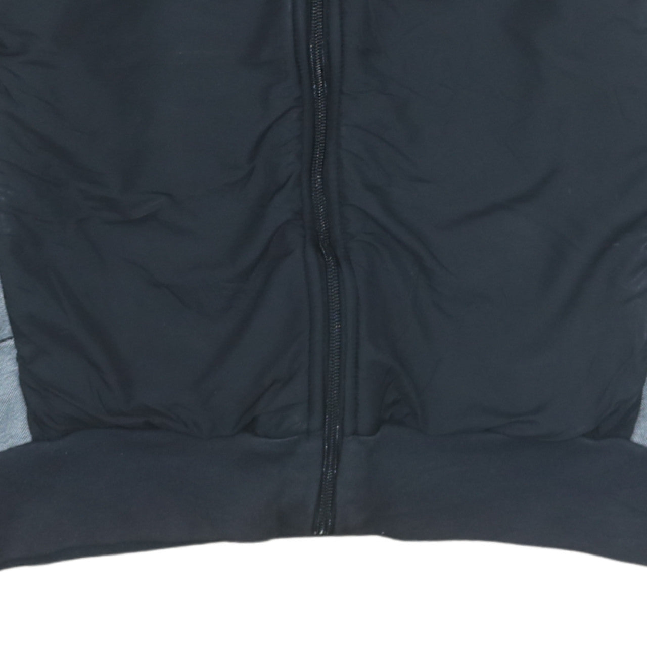 Adidas Men's Black & Grey Track Jacket Size M Full Zip Sportswear