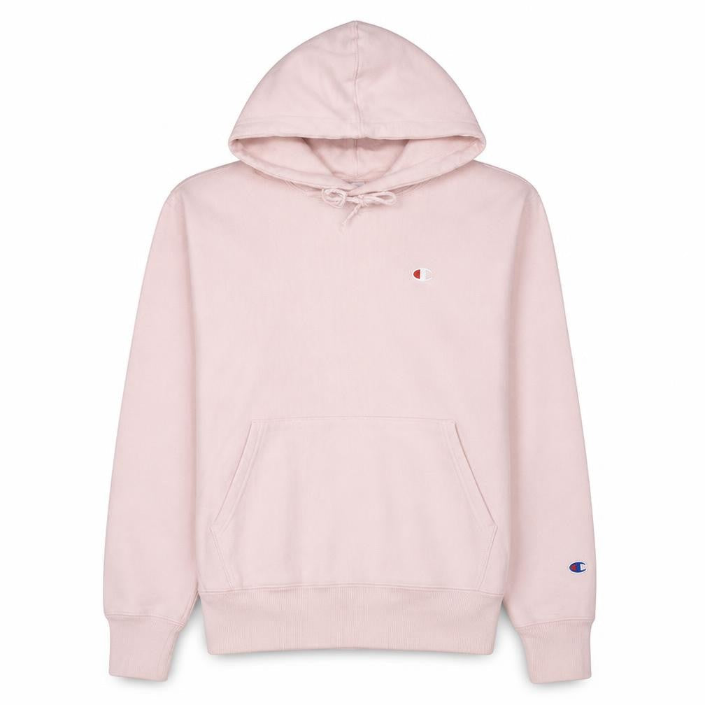 Champion Women's Pink Reverse Weave Pullover Hoodie Size M