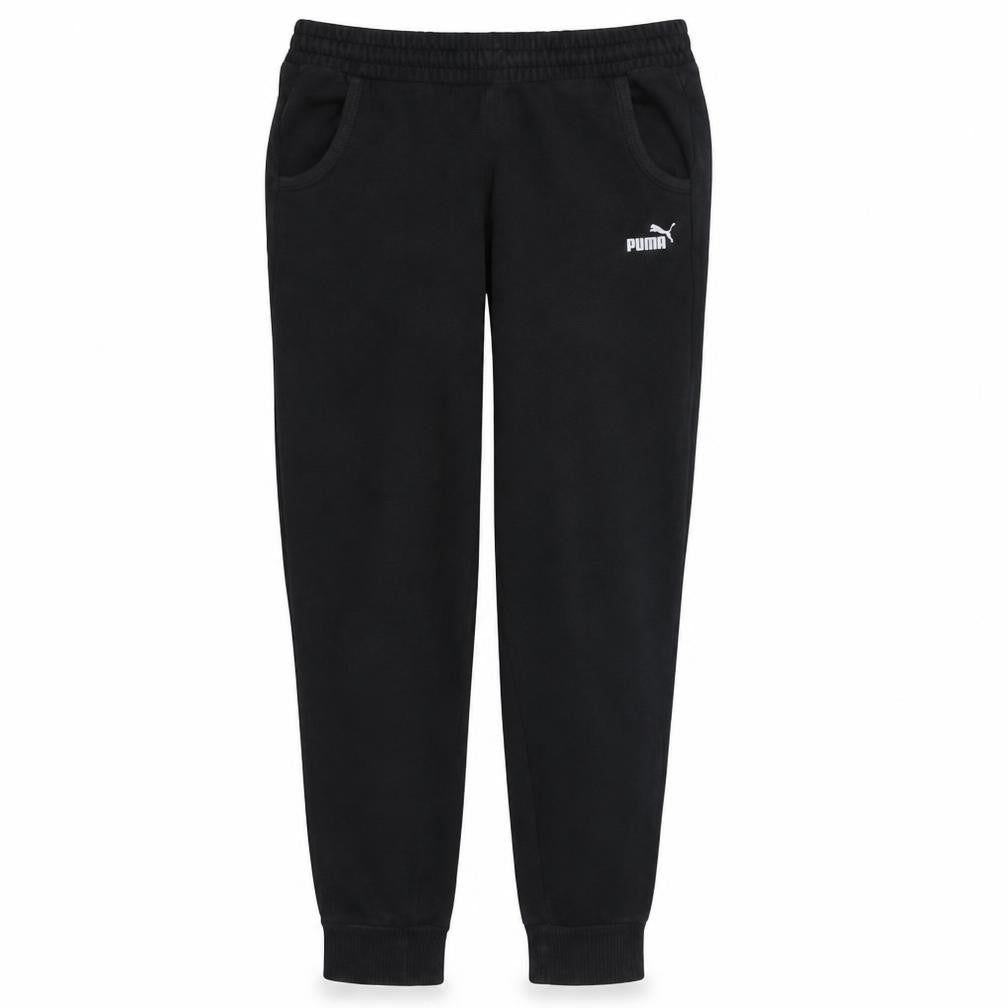 Puma Women’s Black Fleece Sweatpants Size 14 Regular Fit