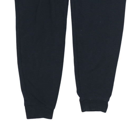 Gymshark Womens Black Jogger Trousers L Regular Fit Stretch Jersey