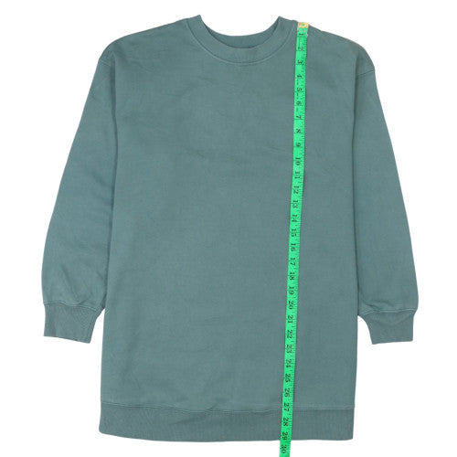 Dunnes Women’s Green Pullover Sweatshirt XS Crew Neck Casual