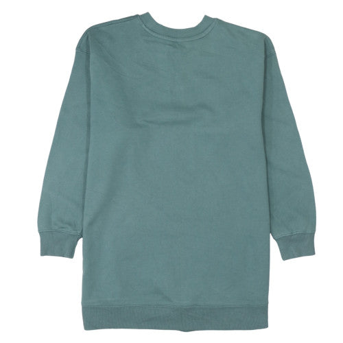 Dunnes Women’s Green Pullover Sweatshirt XS Crew Neck Casual