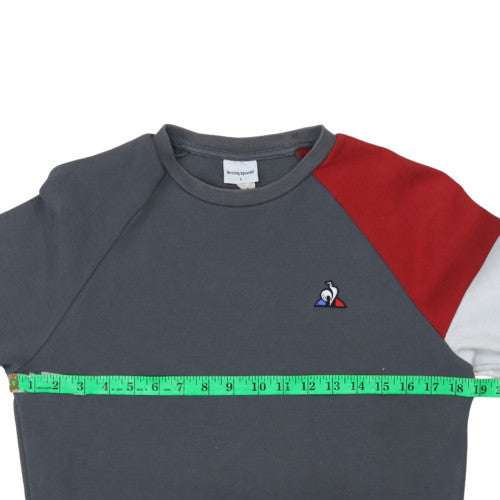Le Coq Sportif Men's Multicoloured Small Sweatshirt Crew Neck Pullover