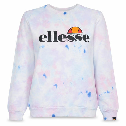 Ellesse Womens Multicoloured Tie Dye Pullover Sweatshirt UK 12