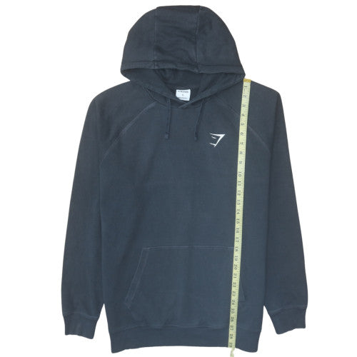Gymshark Women's Black XL Pullover Hoodie with Logo Detail
