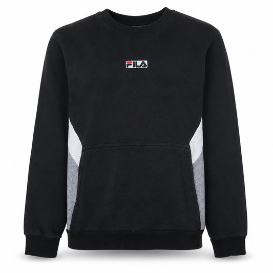 Fila Men's Black M Pullover Crew Neck Sweatshirt