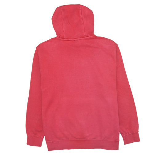 Nike Men's Red XL Pullover Hoodie with Logo and Kangaroo Pocket