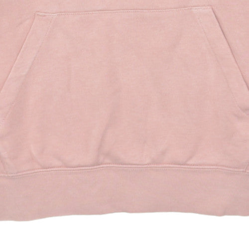 Nike Men Pink Pullover Hoodie Small Fleece Cotton Blend