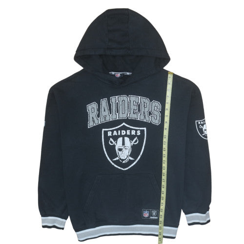 Primark NFL Raiders Black Men's Pullover Hoodie Size M