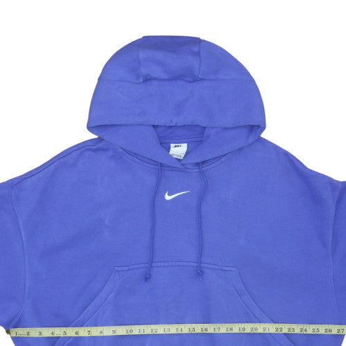 Nike Women's Purple Pullover Hoodie Size S Cotton Blend Logo