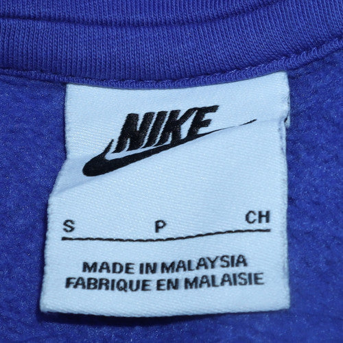 Nike Women's Purple Pullover Hoodie Size S Cotton Blend Logo