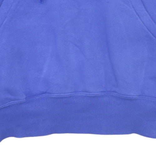 Nike Women's Purple Pullover Hoodie Size S Cotton Blend Logo