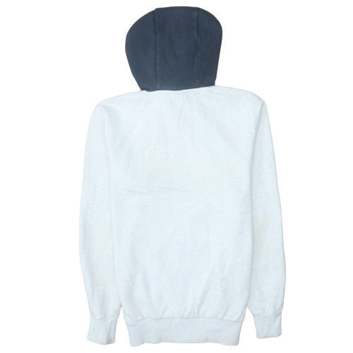 Ellesse Men's Grey Pullover Hoodie Small Logo Sportswear