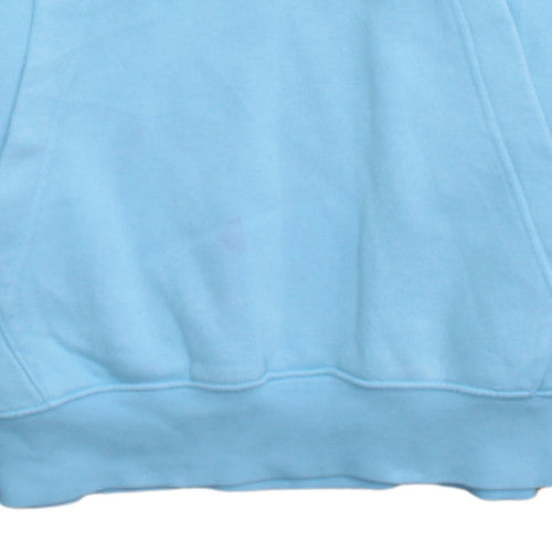 Nike Women’s Blue Pullover Hoodie Small Fleece Lined Casual Sweatshirt
