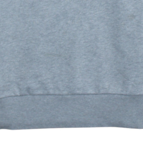 BOSS Men's Grey Logo Crew Neck Sweatshirt Size M Regular Fit