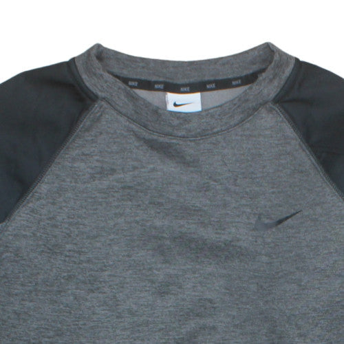 Nike Men’s Grey Crew Neck Pullover Sweatshirt S Regular Fleece
