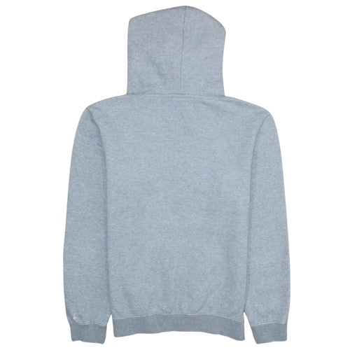 Champion Men's Grey Pullover Hoodie S Graphic Logo Fleece