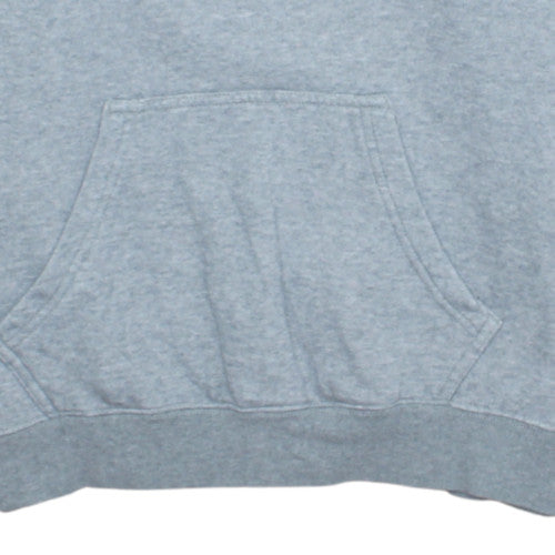 Champion Men's Grey Pullover Hoodie S Graphic Logo Fleece