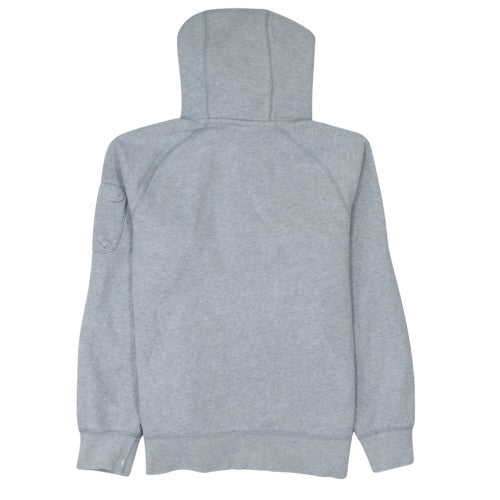 Nike Men’s Grey Pullover Hoodie Regular Fit Small Fleece Sweatshirt