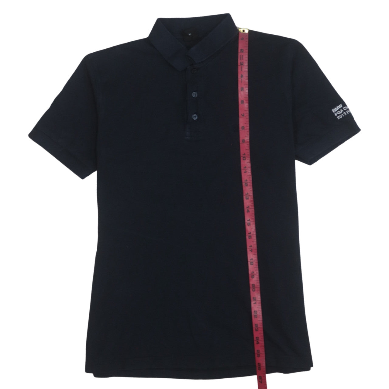 Hugo Boss Men's Black Cotton Golf Polo Shirt Size M