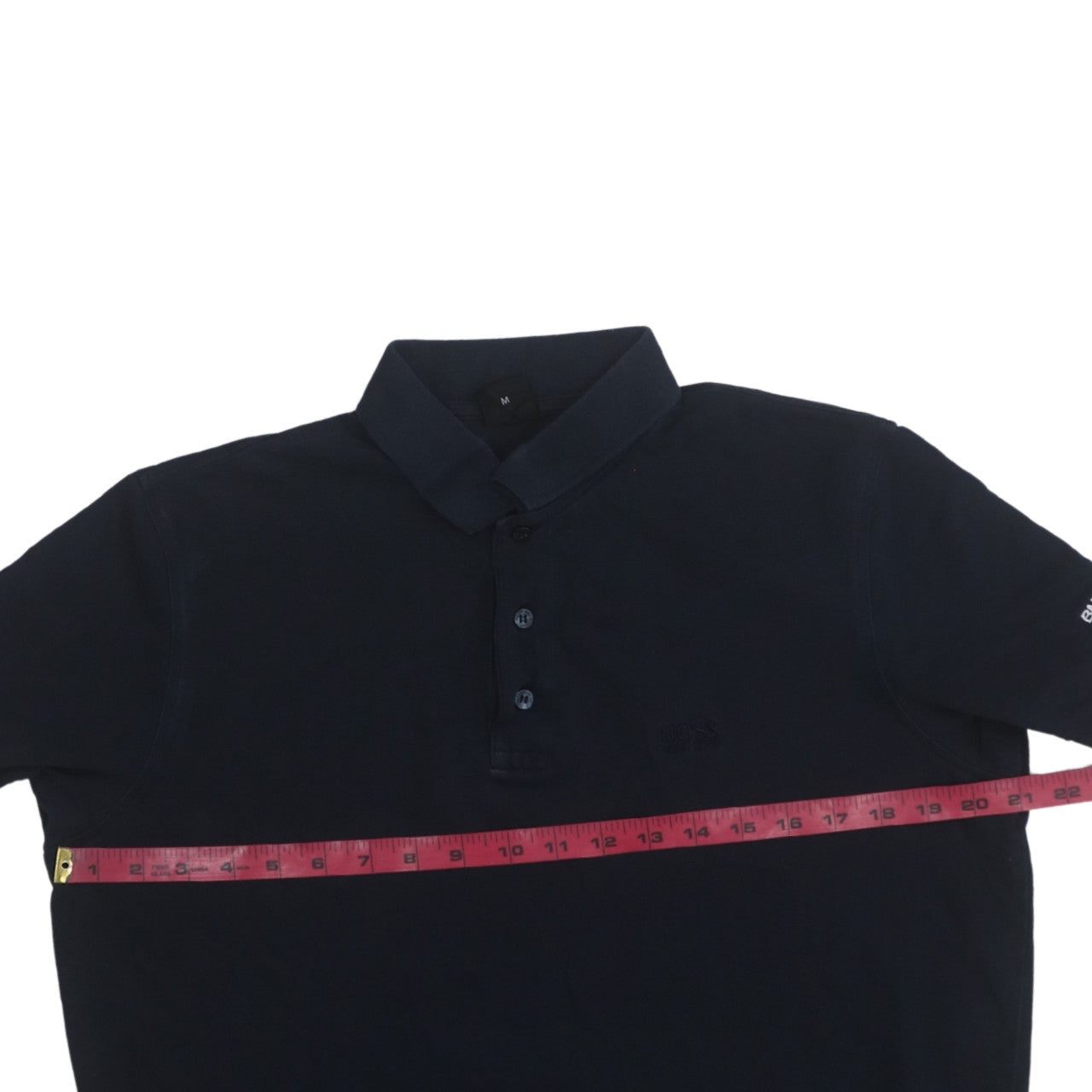 Hugo Boss Men's Black Cotton Golf Polo Shirt Size M