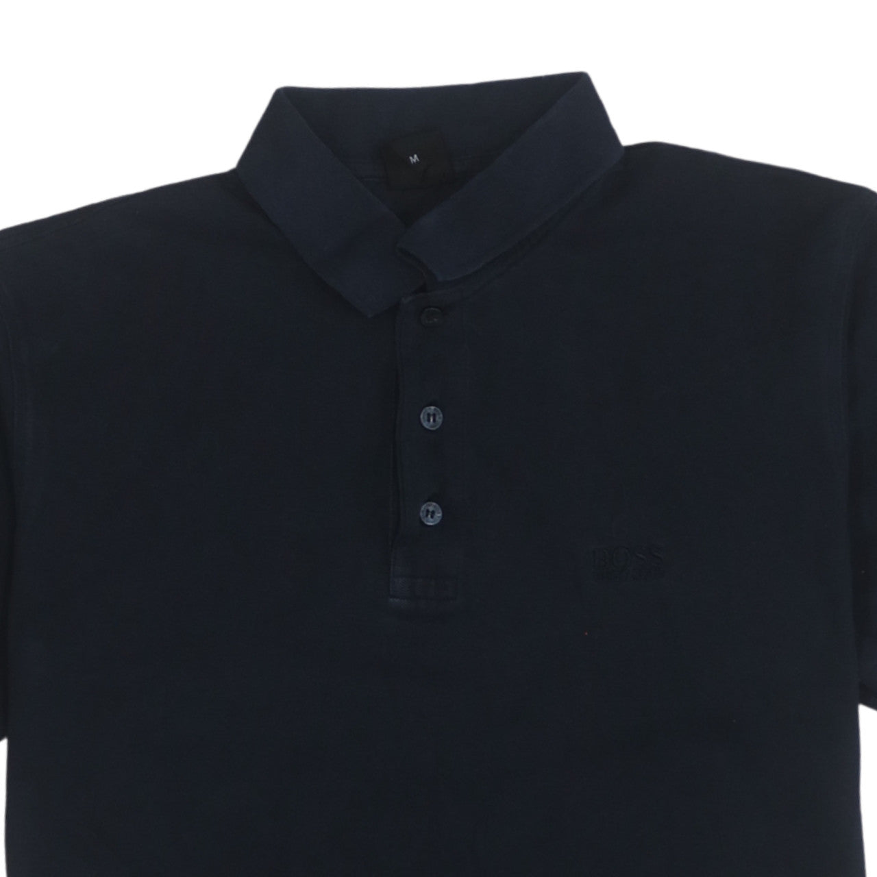 Hugo Boss Men's Black Cotton Golf Polo Shirt Size M
