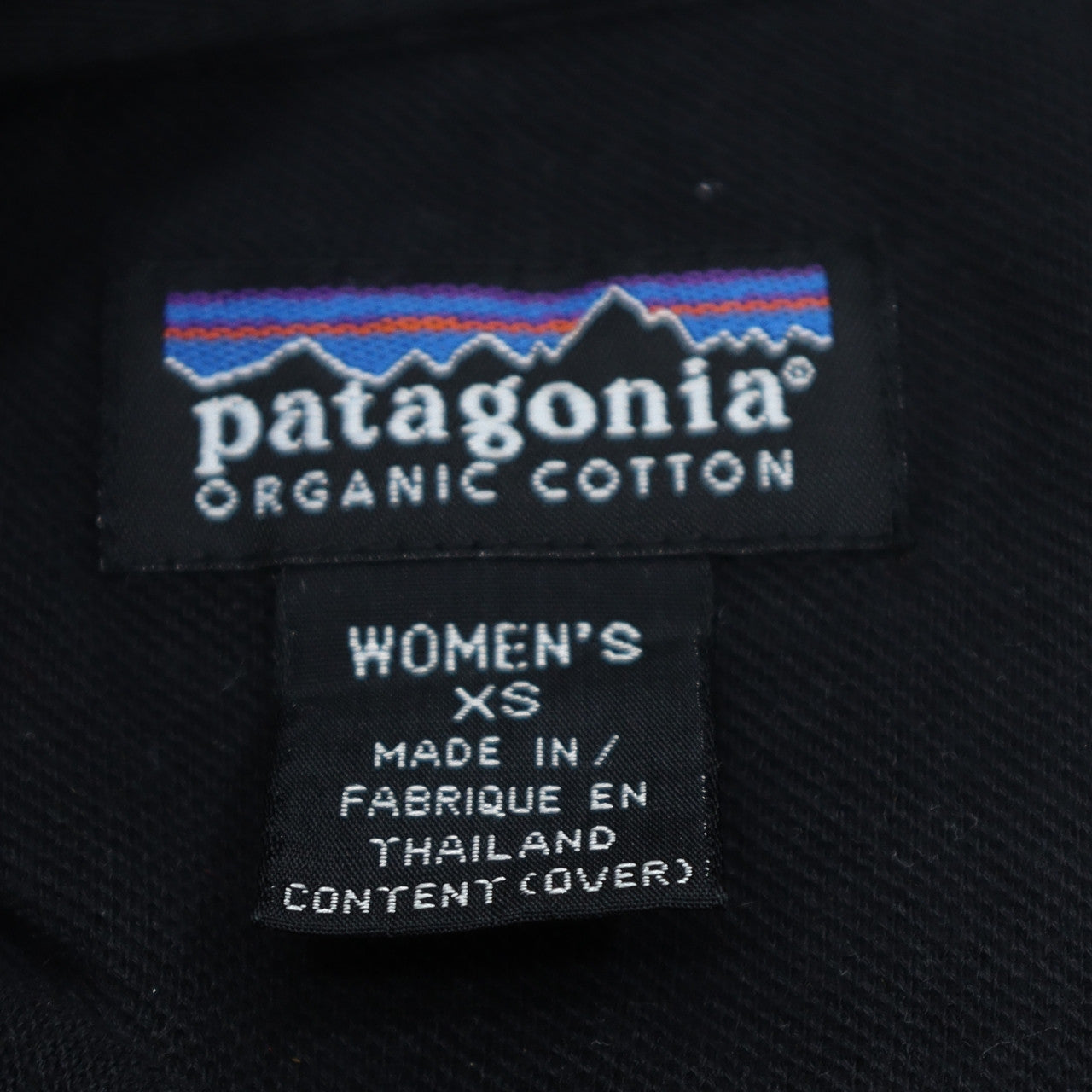 Patagonia Women's Black Organic Cotton Short Sleeve Button-Up Shirt XS